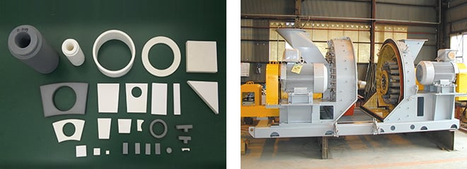 写真:粉砕機